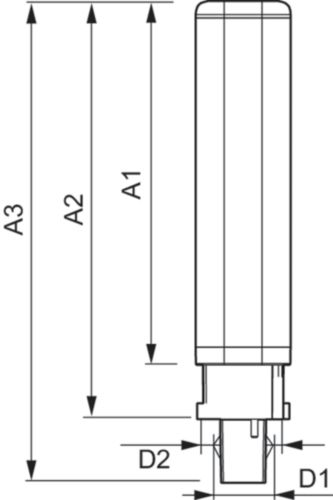 The new generation of energy-saving LED PLC tube lighting