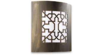 17131 black Wall light