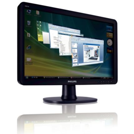 Philips  LCD 寬螢幕顯示器 19.1 吋寬 190VW8FB/96