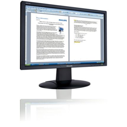 Philips  Monitor widescreen LCD Larghezza: 20,1