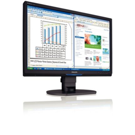 Philips Brilliance 宽屏幕液晶显示器 22 英寸宽 220BW9CB/93