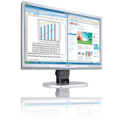 Philips Brilliance LCD widescreen-skærm 22