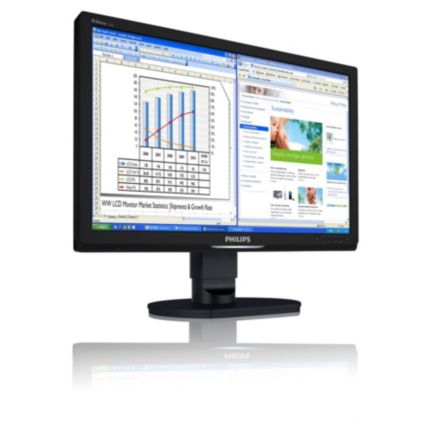 Philips Brilliance 宽屏幕液晶显示器 24 英寸宽 B 系列 240B1CB/93