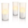 Luminaire CandleLights blanc, 3 pi&egrave;ces