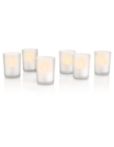 TeaLights hvid 6-pak