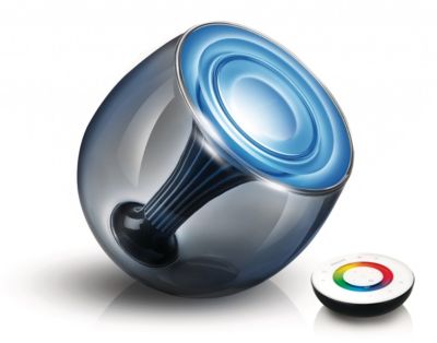 Zwarte LED-lamp