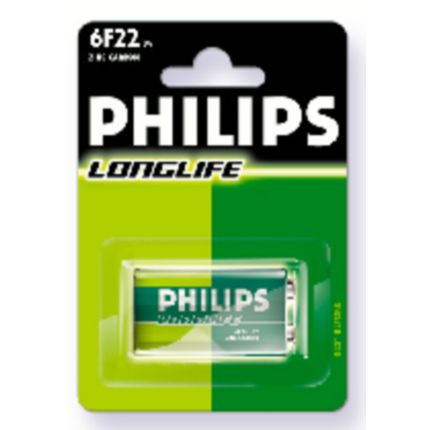 Philips  Pilha 9 V 6F22/01B