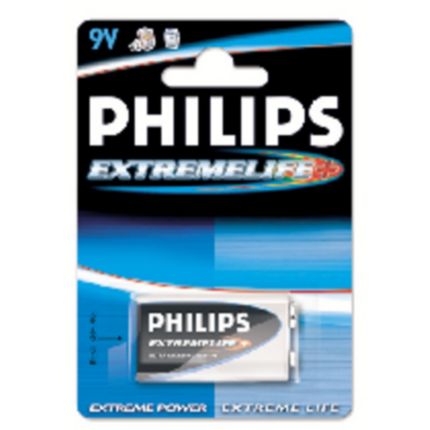 Philips  Batterie 9 V 6LR61/12B