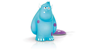 Sulley blue LED SoftPal Portable light friend