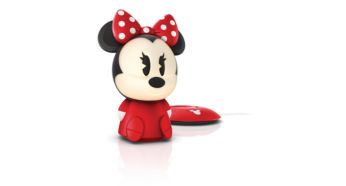 Minnie matte white SoftPal Portable light friend