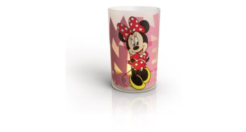 1 set lampada-candela da tavolo LED Minnie bianco