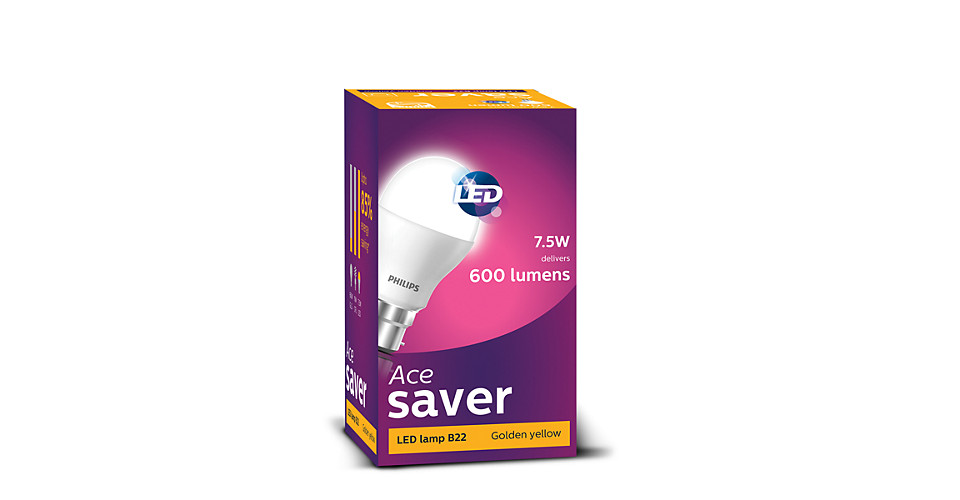 7.5W (60W) B22 Cap Warm White Bulb