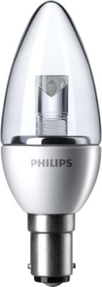 Novallure D 3-15W B15 2700K B35 CL Philips