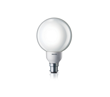 Ambiance Globe Energy Saving Bulb (18 W B22 Warm White)
