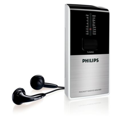Philips  Radio portátil FM/OM AE6580/00
