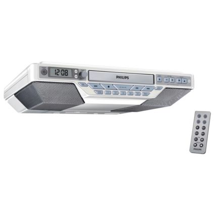Philips  Kitchen Clock Radio CD AJ6111/37
