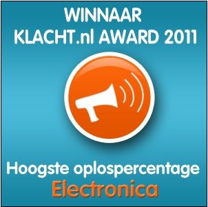 WINNAAR KLACHT.nl AWARD 2011!