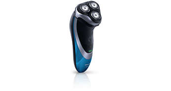 DualPrecision blades wet and dry electric shaver