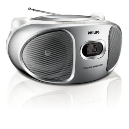 Philips  Магнитола с CD CD AZ102S/12