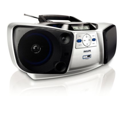 Philips  Radio-cassette/CD MP3 AZ1840/12