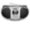CD Soundmachine Prata para CDs de MP3 - Design compacto