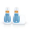 BeNear Teléfono inalámbrico serie 1000 azul