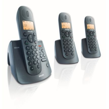 Philips  Cordless phone answer machine  CD2453B/05