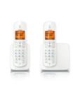 BeNear Teléfono inalámbrico blanco brillo serie 2000