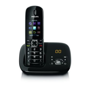 Philips  Cordless phone with answering machine 6000-series CD6851B/GB