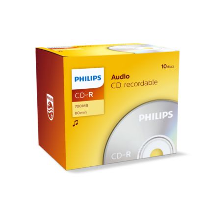 Philips  CD-R 700 MB/80 Min. CR7A0NJ10/00