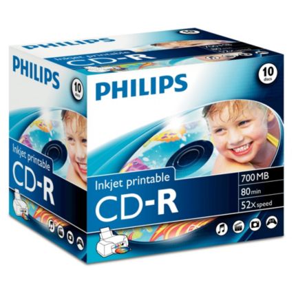 Philips  CD-R 700 MB/80min. CR7D5JJ10/00