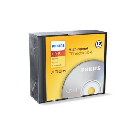 Philips  CD-R 700 Mo/80 min CR7D5NS10/00