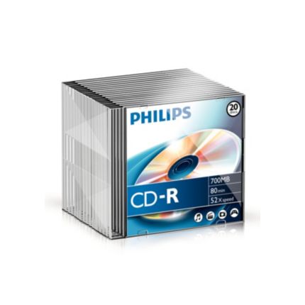 Philips  CD-R 700 Mo/80 min CR7D5NS20/00