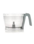 3.4 l white handle Food processor bowl