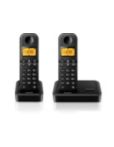 D150 Duo Black Cordless phone
