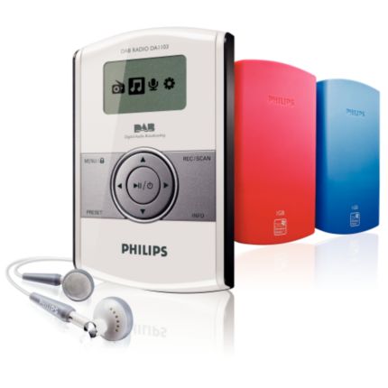 Philips  Portabel Radio Digital Audio Broadcasting DA1103/05