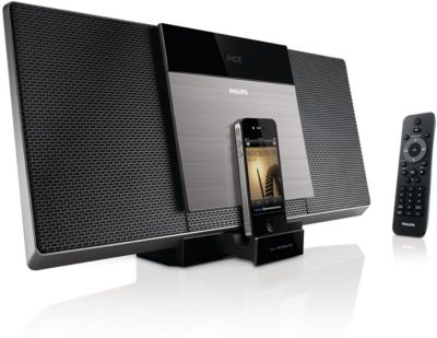 Dock voor micromuzieksysteem van 40 W voor iPod/iPhone/iPad