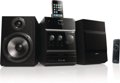 micromuzieksysteem met dock voor iPhone/iPod Classic