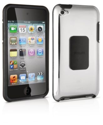 Harde hoes met siliconen voor iPod touch