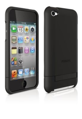 Harde hoes met voetje voor iPod touch