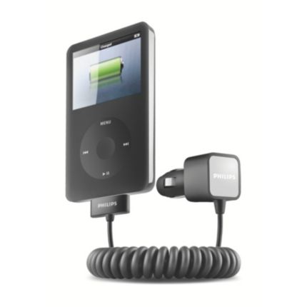 Philips  Caricabatterie per auto Per iPod DLA5556/10
