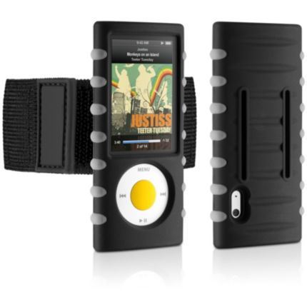 Philips  Silicone case and armband For iPod DLA66002/17