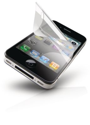 Set van 3 schermbeschermers voor iPhone 4, 4S