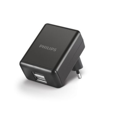 Philips  Dvojni USB zidni punjač Univerzalni USB DLP2209/12