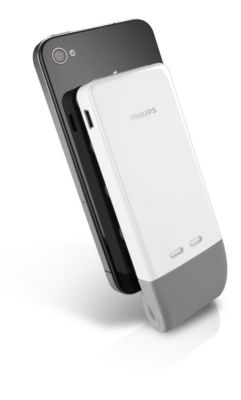 Aansluitbare accu voor iPhone en iPod