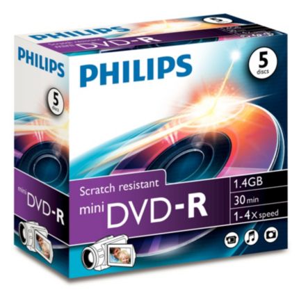 Philips  DVD-R 1,4 Go/30 min DM1S4J05C/10