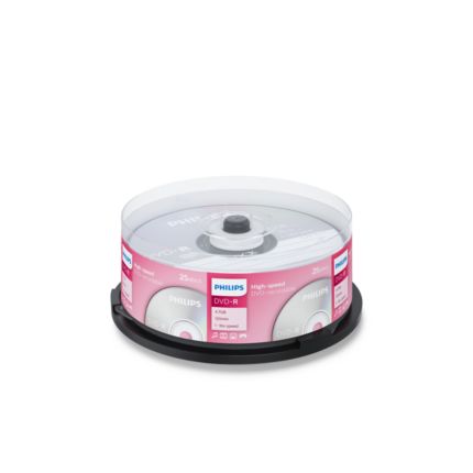 Philips  DVD-R 4,7 Go/120 min DM4I6B25F/00