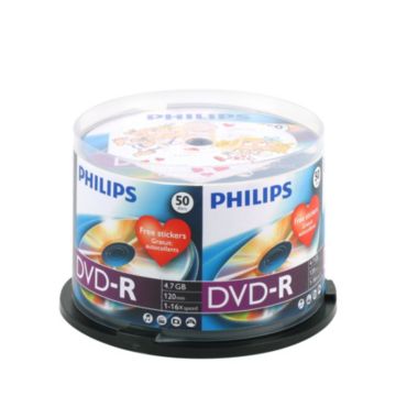 Philips  DVD-R 4,7 Go/120 min DM4S6A50F/00