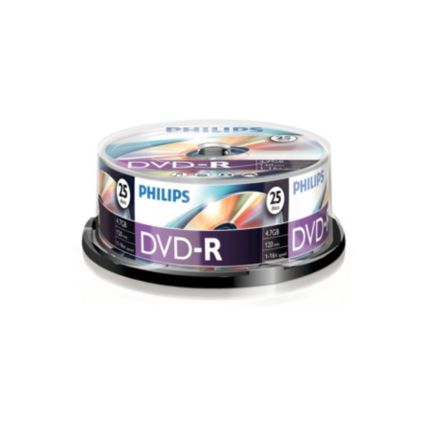 Philips  DVD-R 4,7 Go/120 min DM4S6B25F/00