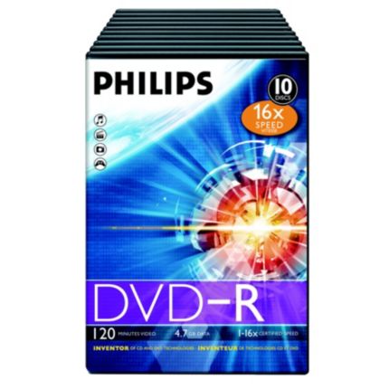 Philips  DVD-R 4,7 GB/120 min. DM4S6T10F/00